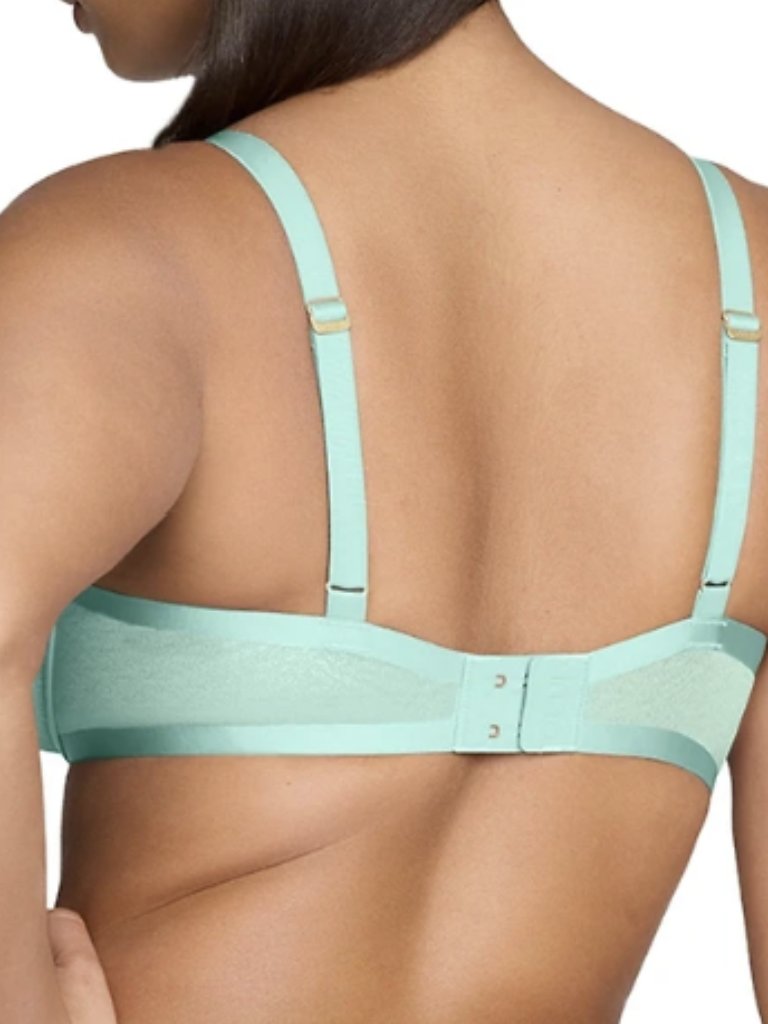 Cuup 38g Bra The Plunge Mesh Aqua — image 2 of 6